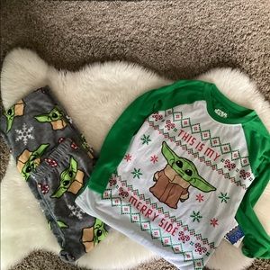 Child’s star war pajamas 6/7 nwt